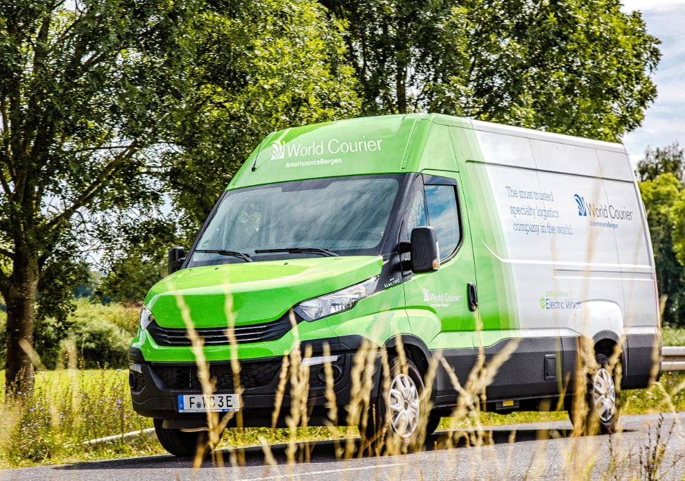 world courier electric vehicle