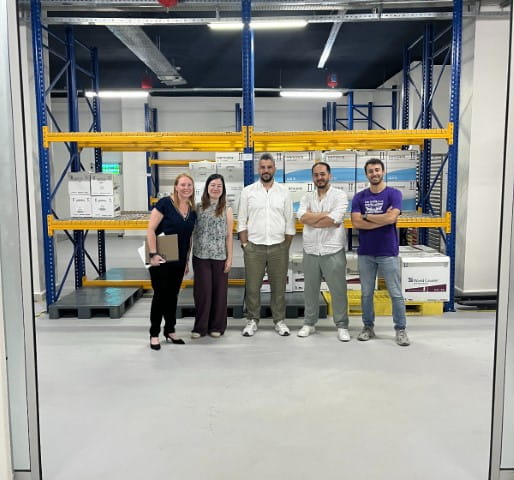 Group photo on World Courier team in Ankara