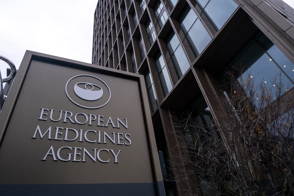 Image of European Medicines Agency head office sign